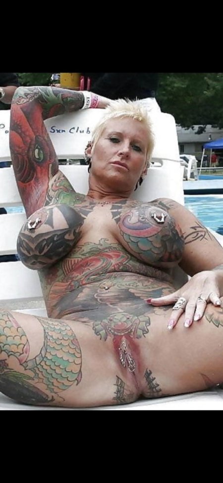 Татуированные модели