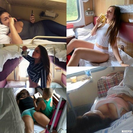 Красивые попутчицы