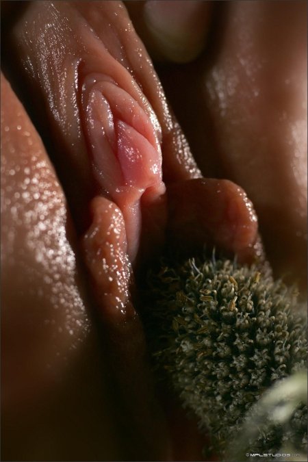 Клитор мокрый