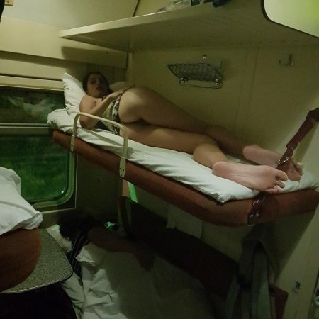 В плацкартном вагоне