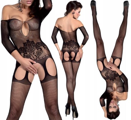 Эротическое боди с открытой промежностью