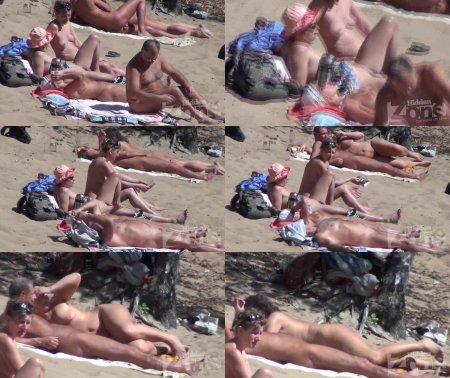 Семейный нудийский пляж