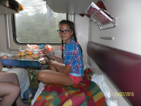 Девушки без трусиков в поезде