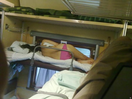 В плацкартном вагоне