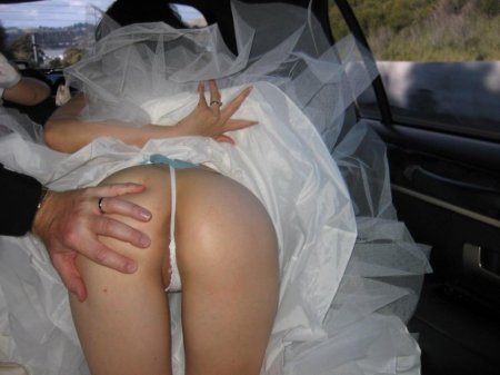 Невеста голая засветилась