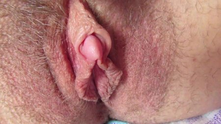 Женский клитор крупным планом