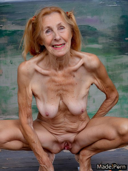 Тощие старые голые женщины