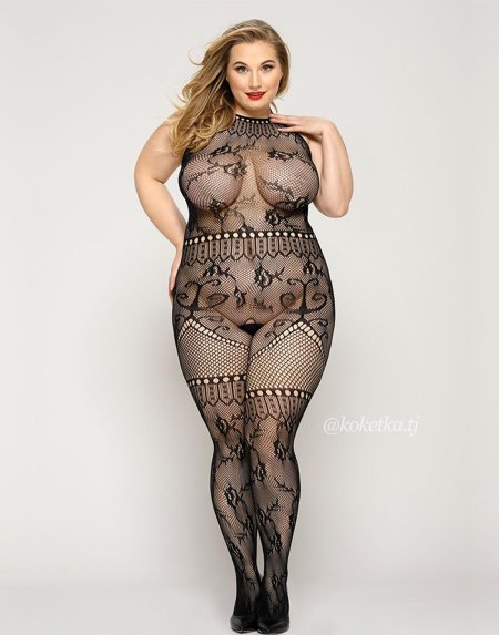 Бодистокинг на plus size