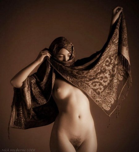 Мусульманка в платке