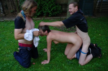 Порно секс на улице