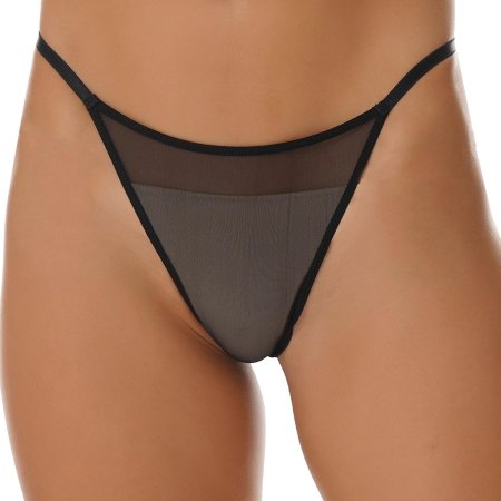 Прозрачные мини трусики