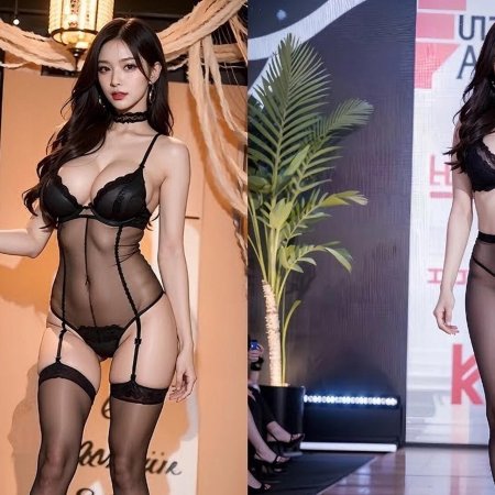 Китайские девушки в эротическом белье