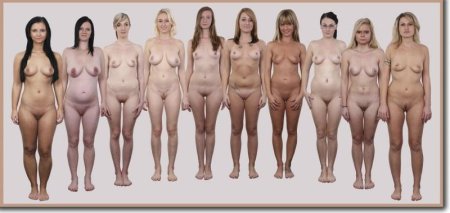 Голые женщины разных возрастов