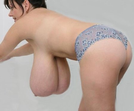 Мега гигантские сиськи