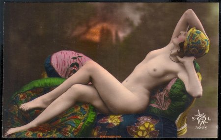 Старинные эротические открытки