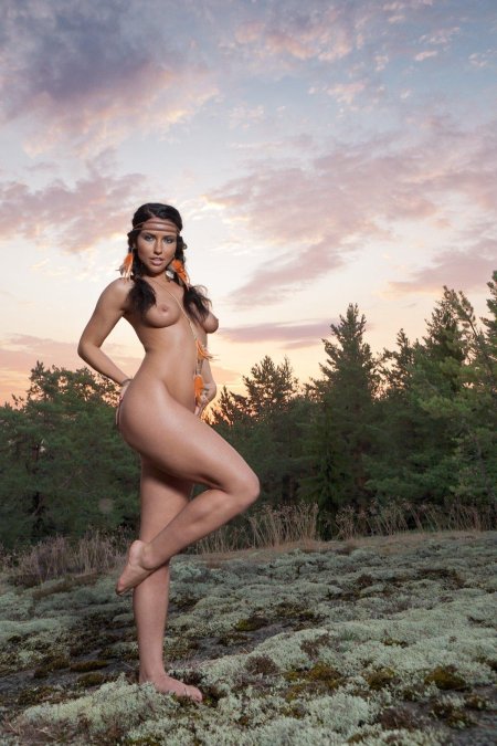 Индейцы девушки голые