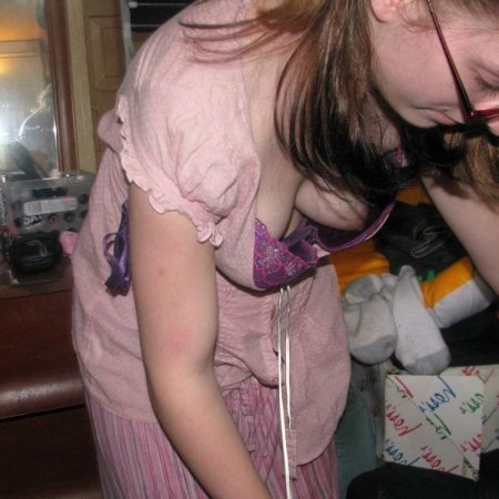 Подглядывание под блузку