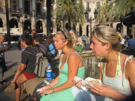 Королевская площадь в барселоне