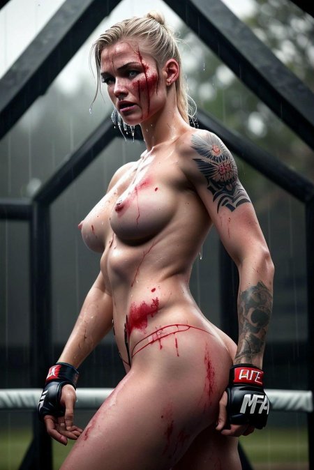 Девушка боец мма