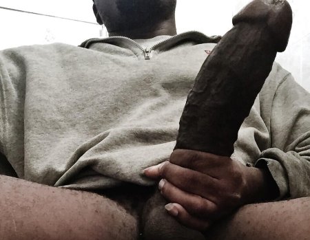 Огромный негритянский член