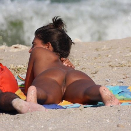 Засветила на пляже