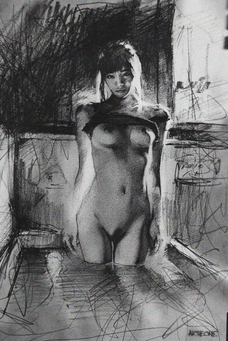 Современная графика ню