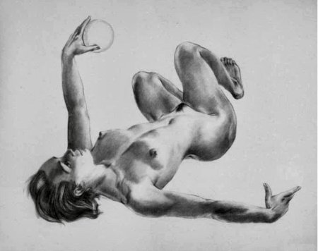 Александр дейнека картины ню