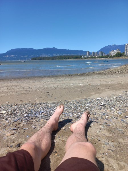 Пляж китсилано ванкувер