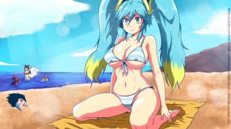 League of legends sona в бикини