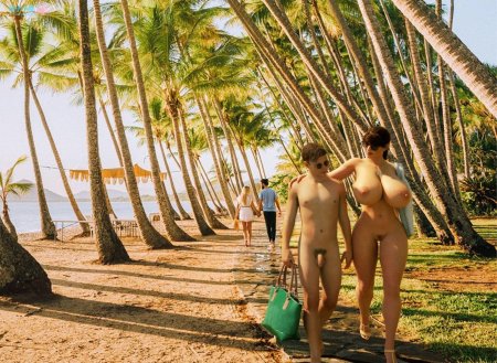 Море пальмы пляж