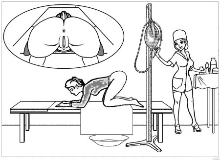 Капельно питательная клизма