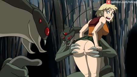 Хентай тентакли анал