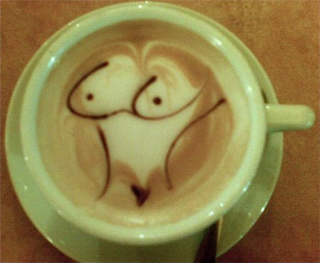 Рисунки на капучино