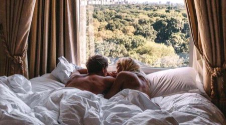 Утро влюбленных в постели