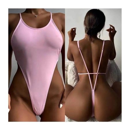 Купальник женский слитный стрингами