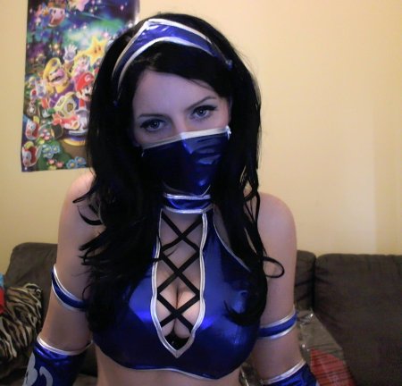 Мортал комбат скарлет и китана косплей