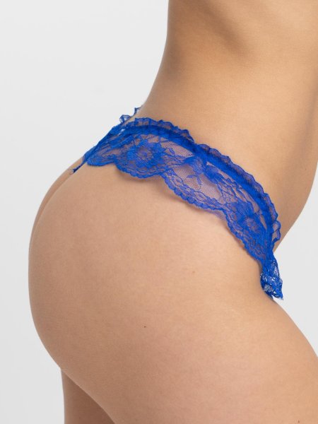 Кружевные женские трусы танга