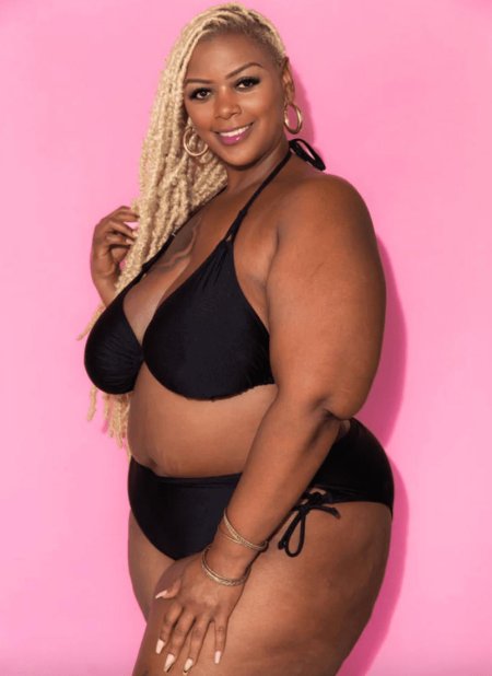 Plus size bikini