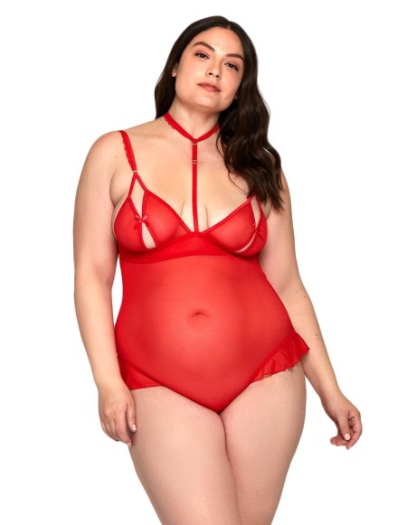 Плюс сайз тедди лингерия