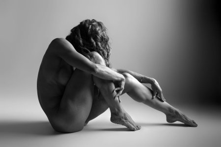 Красивое художественное ню