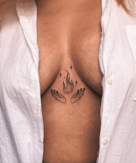 Маленькие татуировки женские