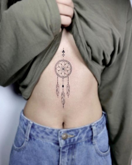 Ловец снов тату