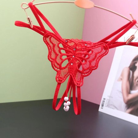 Стринги с бусами