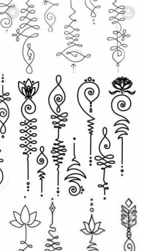 Буддийские символы уналоме