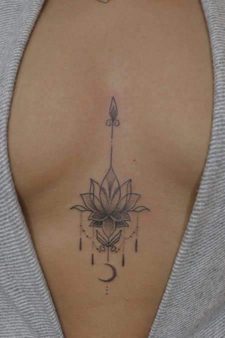 Тату лотос значение для девушек