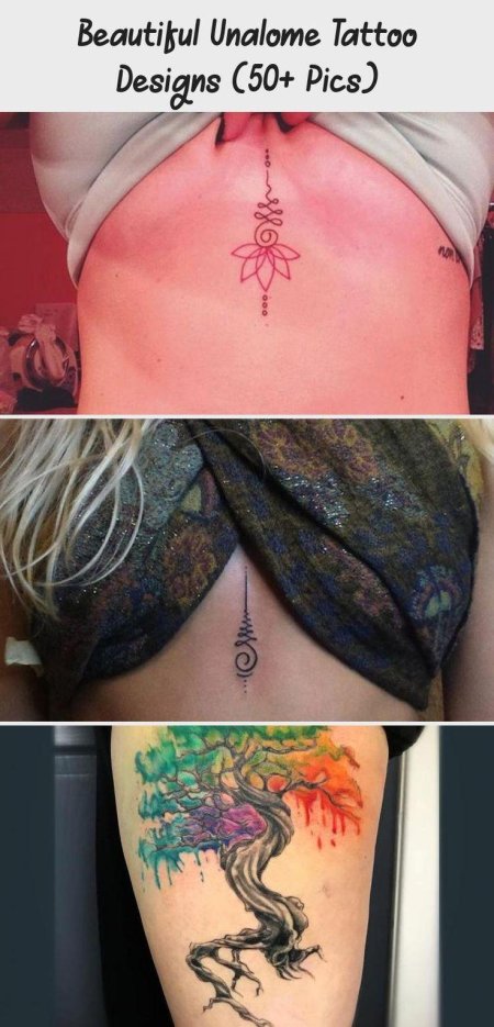 Небольшие тату для девушек под грудью