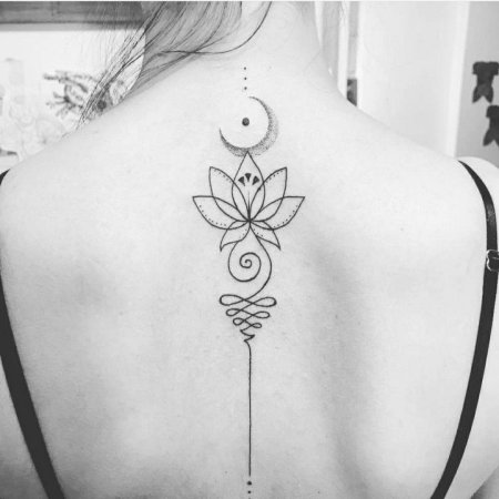Лотос тату