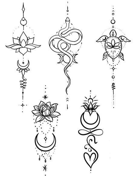 Татуировка эскиз