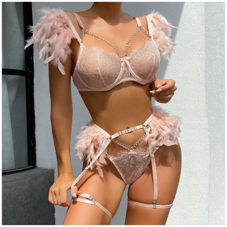 Белье с перьями