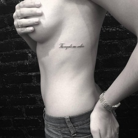 Тату надписи